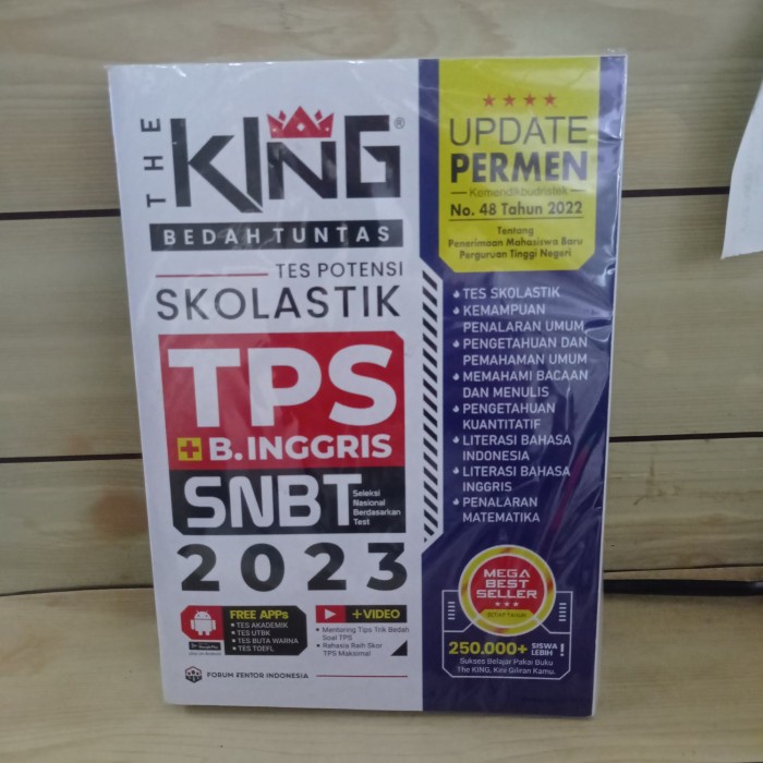 Jual Buku The King Skolastik Tps Snbt Shopee Indonesia