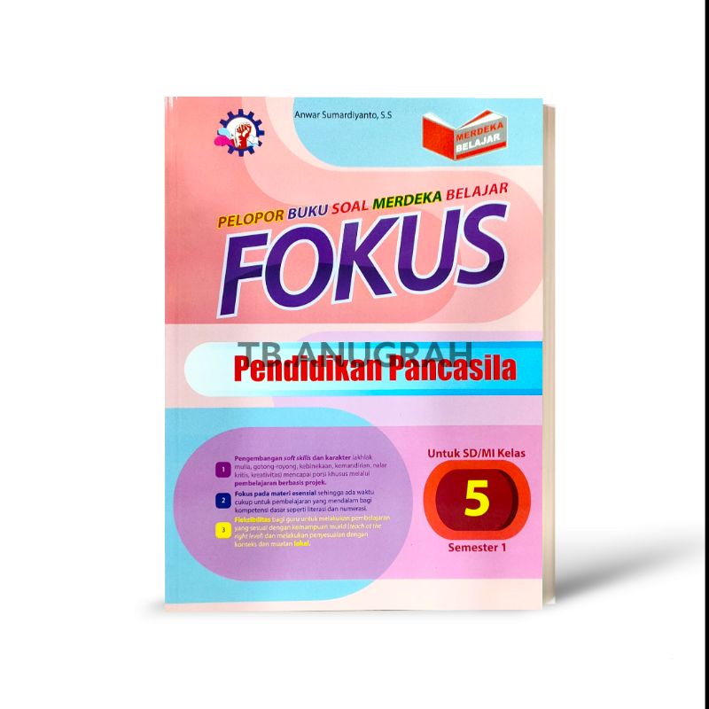 Jual Buku Fokus Ppkn Pendidikan Pancasila Kelas Sd Kurikulum