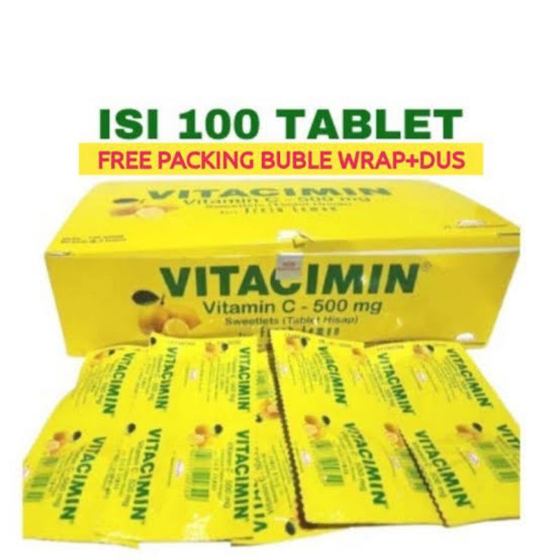 Jual Vitacimin C Mg Tablet Hisap Box Tablet Rasa Fresh