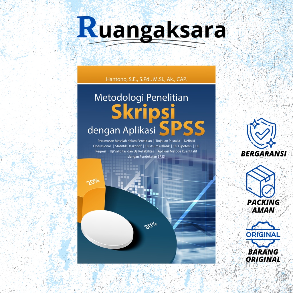 Jual Metodologi Penelitian Skripsi Dengan Aplikasi SPSS Shopee Indonesia