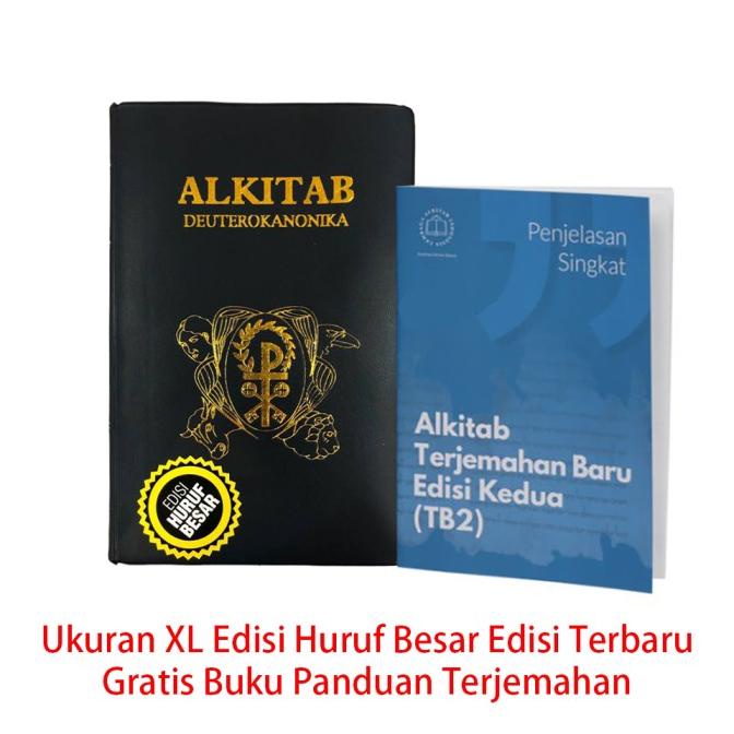 Jual Alkitab Katolik Deuterokanonika XL Edisi Huruf Besar Kitab