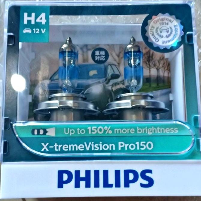 Jual Philips X Treme Vision Plus H4 60 55W Lampu Mobil Terang Xtreme