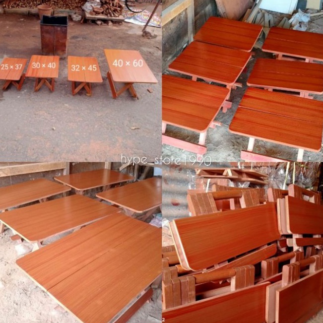 Jual Meja Belajar Lipat Kayu Jati Shopee Indonesia