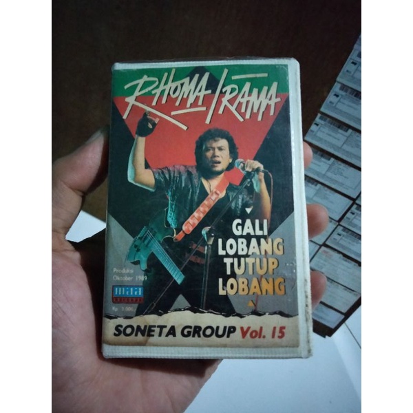 Jual Kaset Pita Original Rhoma Irama Gali Lobang Tutup Lobang Shopee