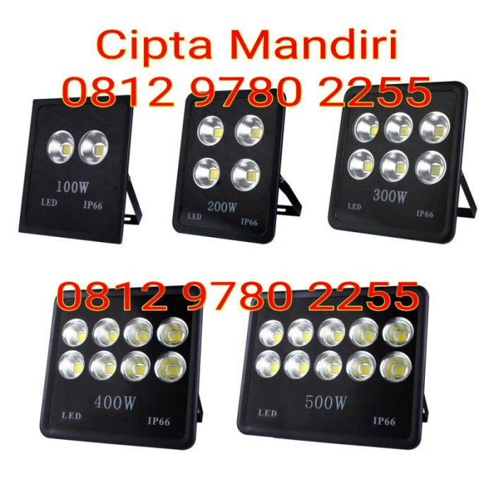 Jual Lampu Sorot Led W Cob Mangkok Led Watt Watt Flood Cob