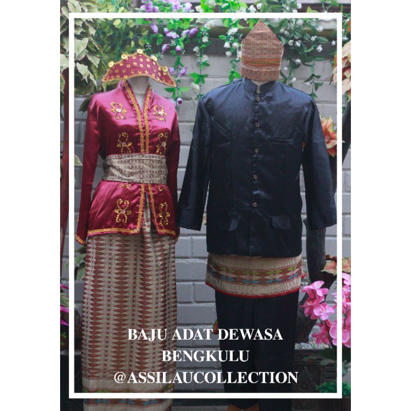 Jual Baju Adat Dewasa Bengkulu Satuan Laki Cewek Shopee Indonesia