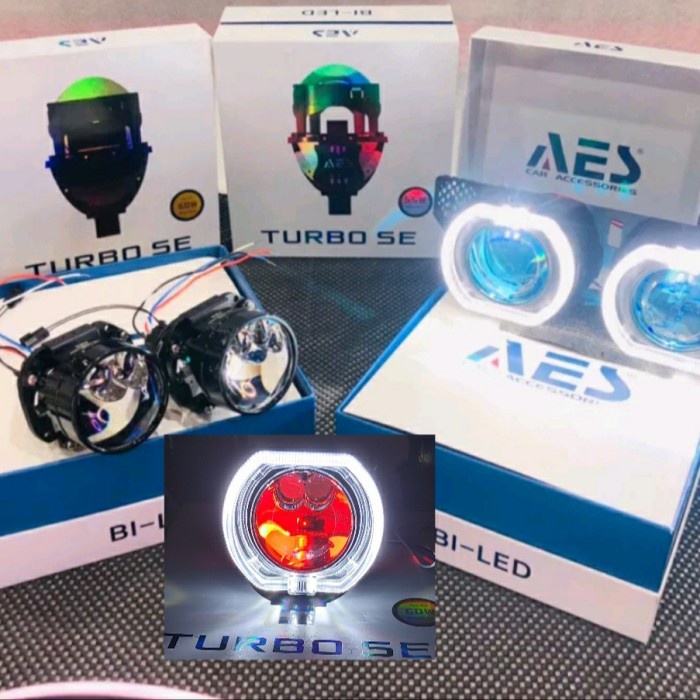 Jual Biled Turbo Se Double Laser Inch Watt Aes Paket Shroud