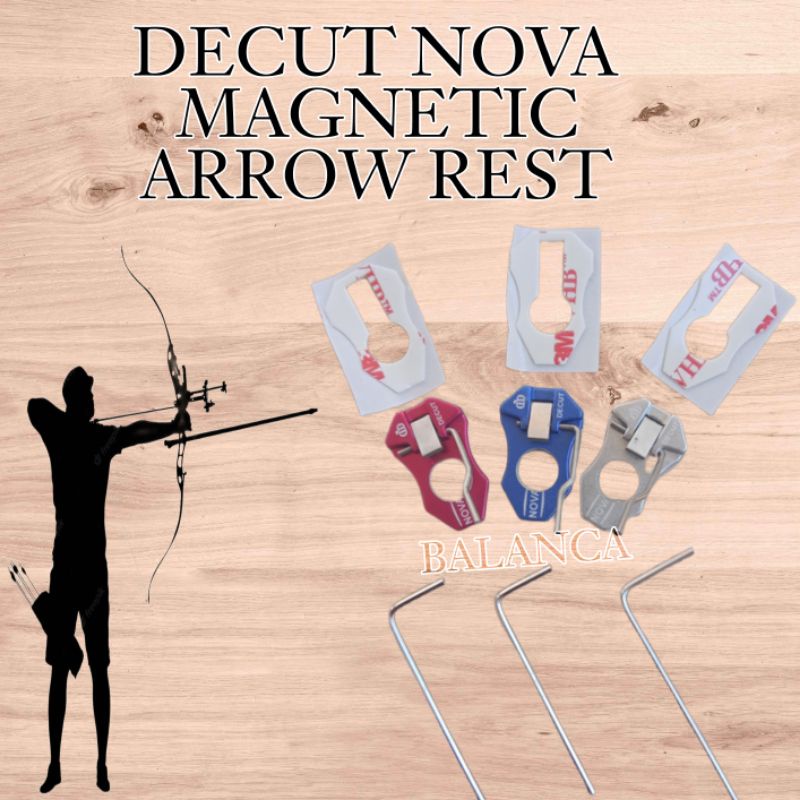 Jual Magnetic Arrowrest Decut Nova Arrow Rest Professional Recurve