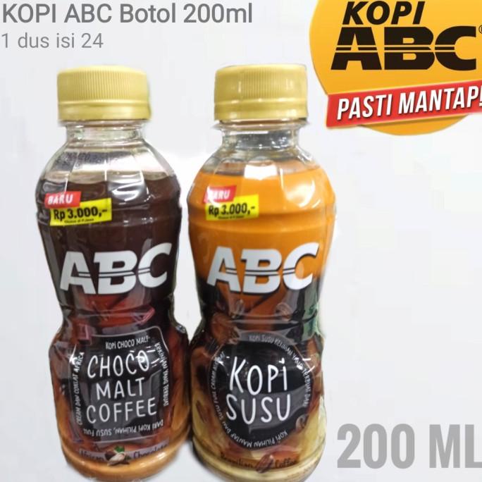 Jual Kopi Abc Botol Ml Susu Choco Malt Coffee Dus Isi Botol