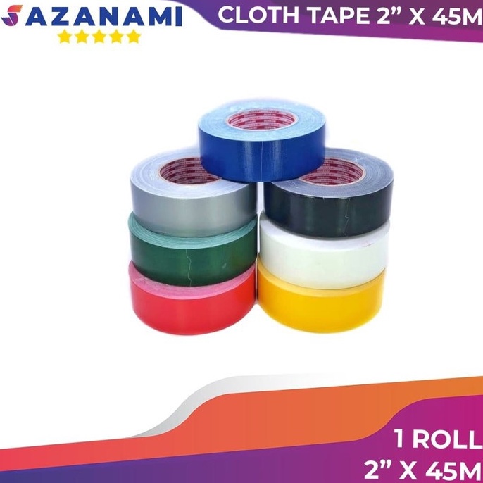 Jual Produk Terkini Lakban Kain Warna X M Cloth Tape Sazanami