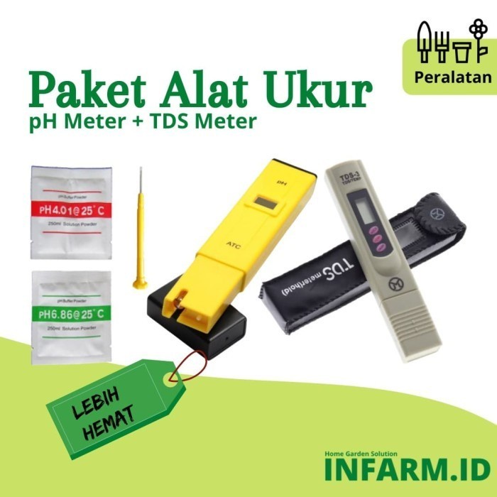 Jual Xur56 Paket Alat Ukur Ph Meter Tds Meter 5K0P Shopee Indonesia