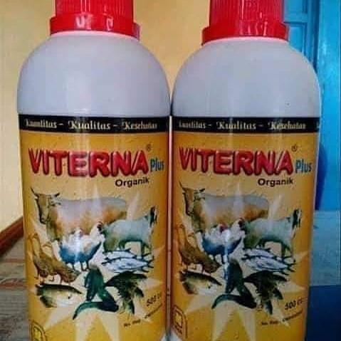 Jual Viterna Organik Cc Vitamin Ternak Ikan Asli Original Shopee