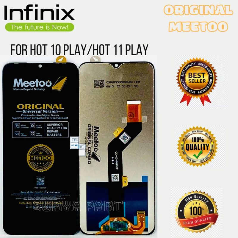 Jual ORIGINAL QUALITY LCD INFINIX HOT 10 PLAY HOT 11 PLAY FULLSET