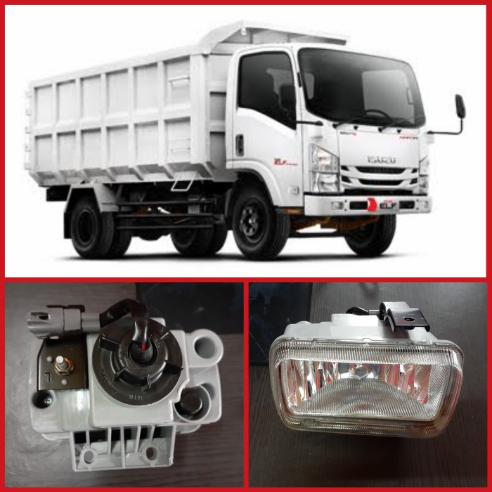 Jual Lampu Kabut Bemper Fog Lamp Isuzu Elf Nmr Nlr Rh Atau Lh Kode My