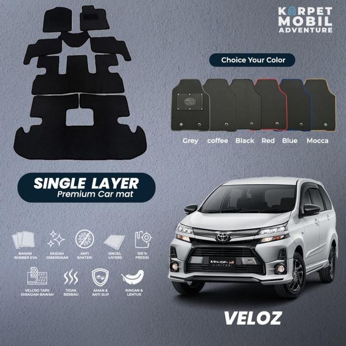 Jual Karpet Mobil Avanza Veloz Karpet Adventure Satu Lapis Eva Premium