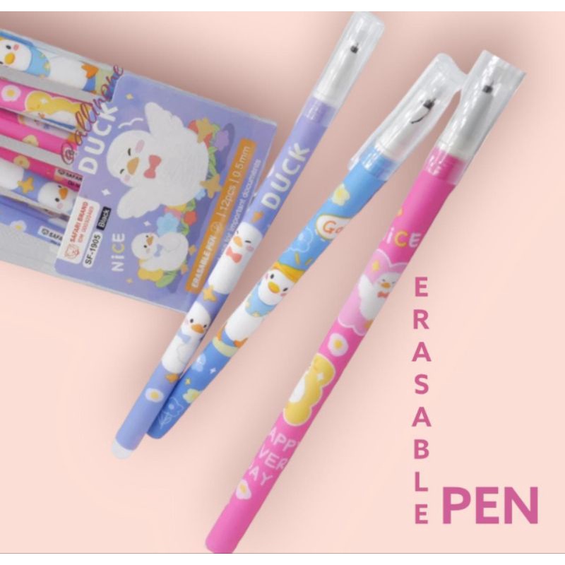 Jual Erasable Pen Pulpen Ballpoint Hapus Bisa Dihapus Tanpa Tipe X