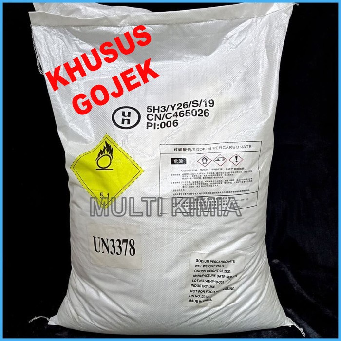 Jual Sodium Percarbonate 25kg H2O2 Powder Oxy Bleach 25kg Shopee