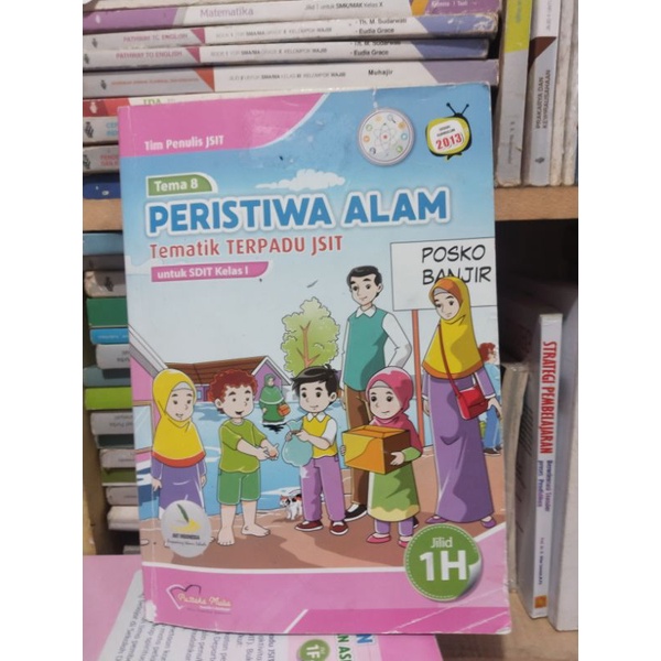 Jual Buku Tematik Terpadu Jsit Kelas I Sd Sdit Tema