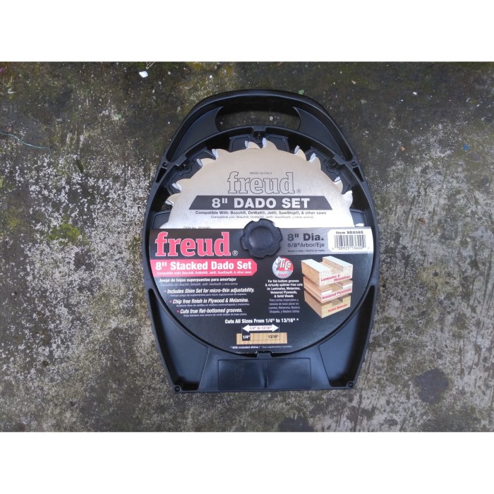 Jual Freud Sd S Inch Stacked Dado Set For All Saws Shopee Indonesia