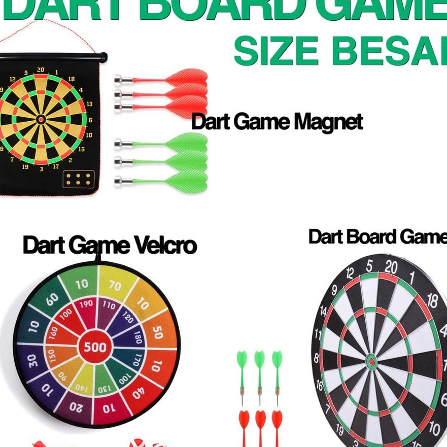 Jual Segera Dapatkan Dart Board Game Besar Papan Panah Dart Arrow