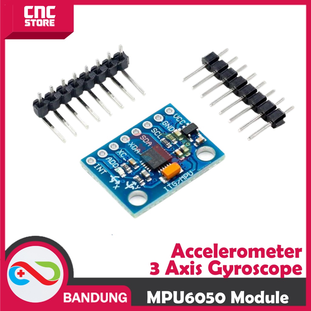 Jual Mpu Mpu Axis Analog Gyroscope Accelerometer Module