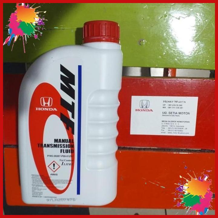 Jual Oli Transmisi Oil Transmission Honda Manual Mt Mtf Liter