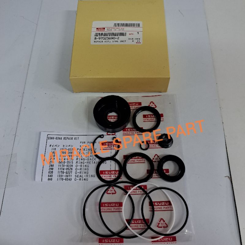 Jual Seal Repair Kit Gearbox Power Steering Bawah Isuzu Panther Kotak