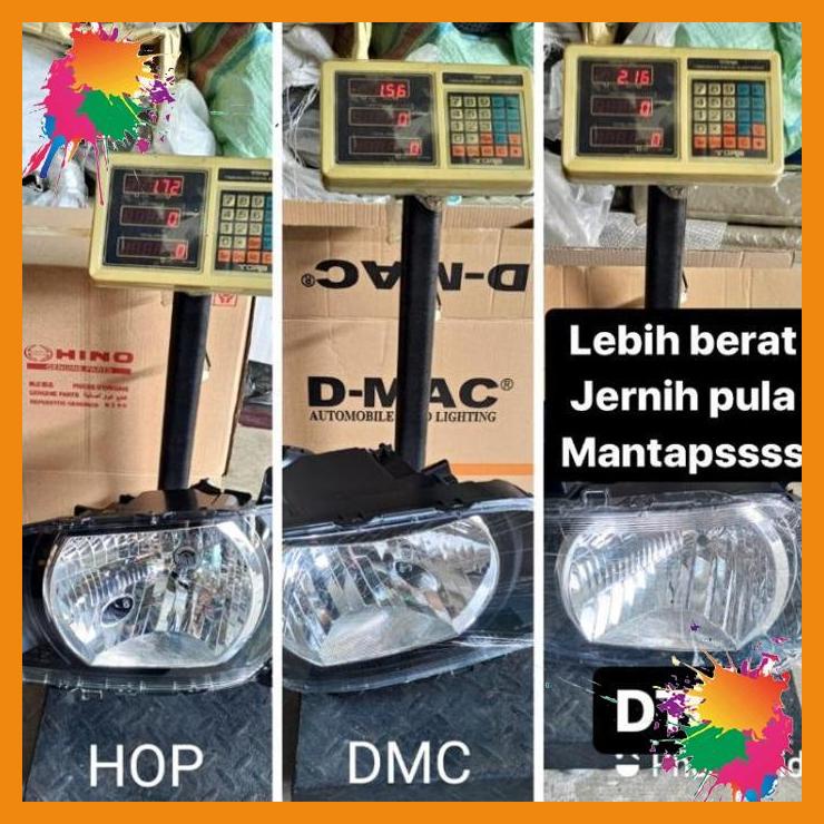 Jual Lampu Besar Headlamp Hino 500 New Generation Jember Taiwan Dnt