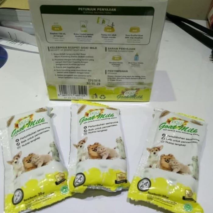 Jual Susu Kucing Anjing Eco Pet Goat Milk Susu Eco Pet Goat Milk