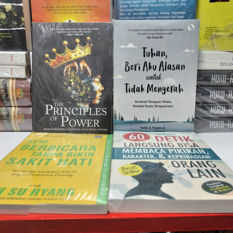 Jual Paket 4 Buku The Principles Of Power Tuhan Beri Aku Alasan Untuk