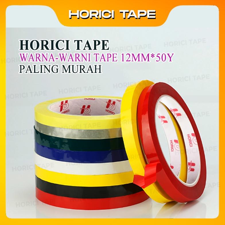 Jual Horici Tape Mm X Y Warna Warni Perekat Murah Super Kuat Lakban