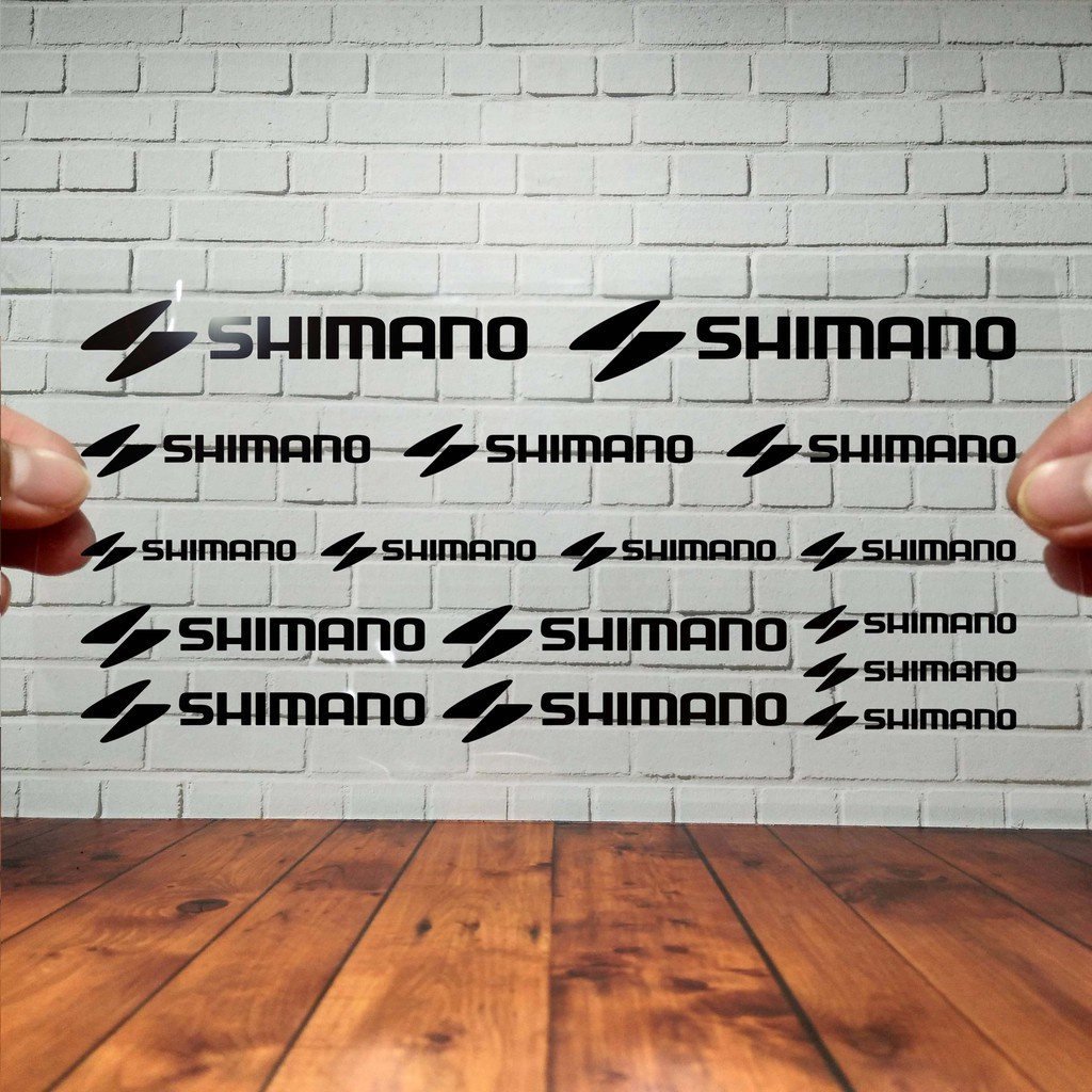 Jual Cutting Stiker Shimano Variasi Sepeda Sticker Frame Aksesoris Body