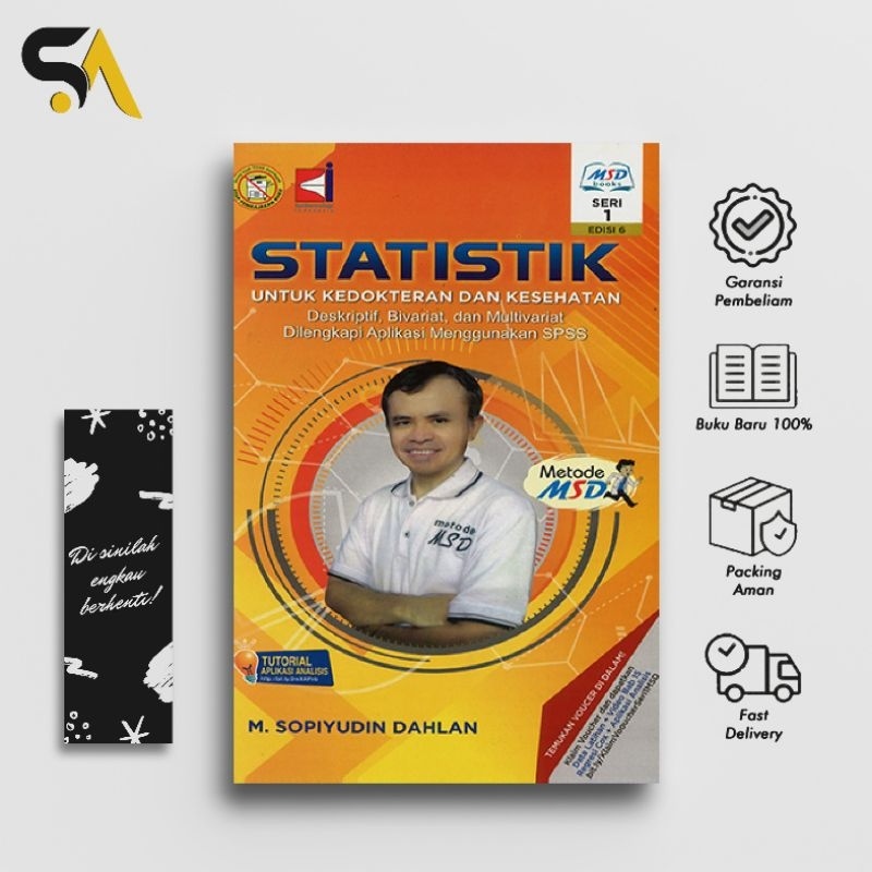 Jual Statistik Untuk Kedokteran Dan Kesehatan Seri Edisi Terbaru