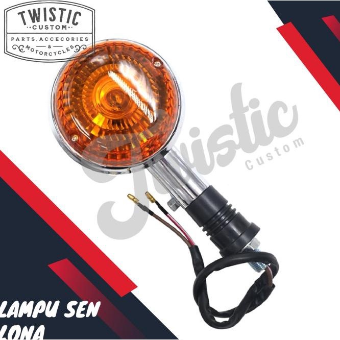 Jual Lampu Sen Sein Lona Motor W175 Sr400 Virago Custom Klasik