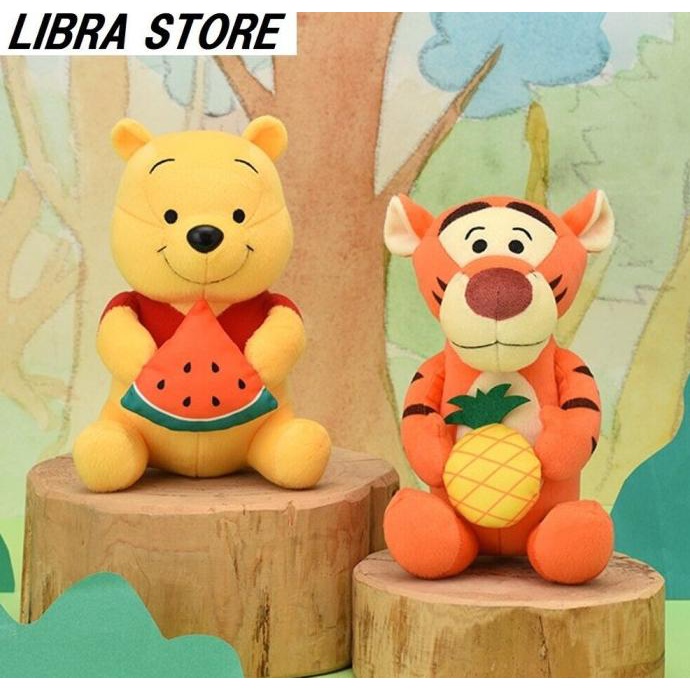 Jual WINNIE THE POOH M DOLL SUMMER FRUITS TIGER DISNEY ORIGINAL 2711