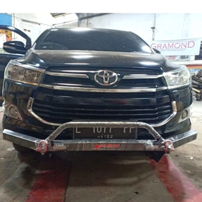 Jual Ready Tanduk Depan All New Innova Reborn Bumper Guard Towing Rhino