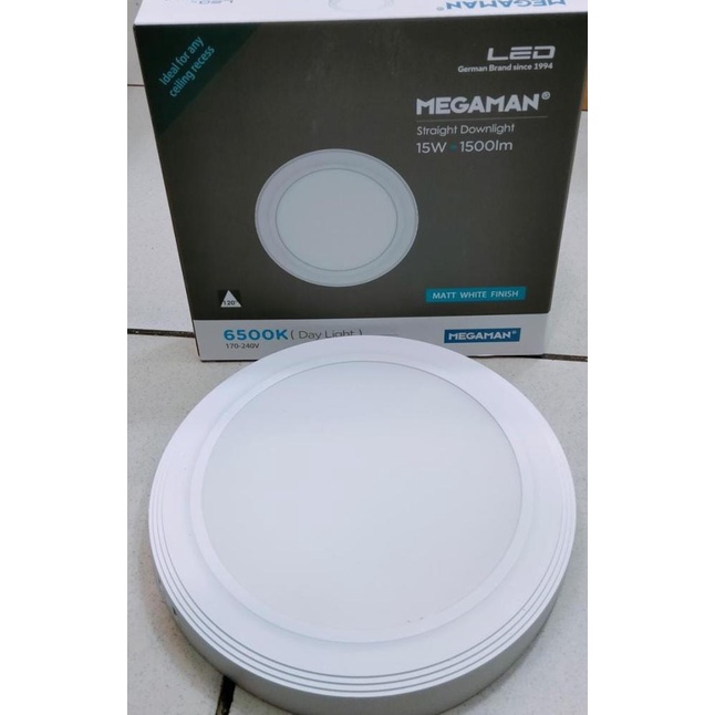 Jual Megaman Downlight W Bulat Outbow Lampu Led Downlight Outbow Siap