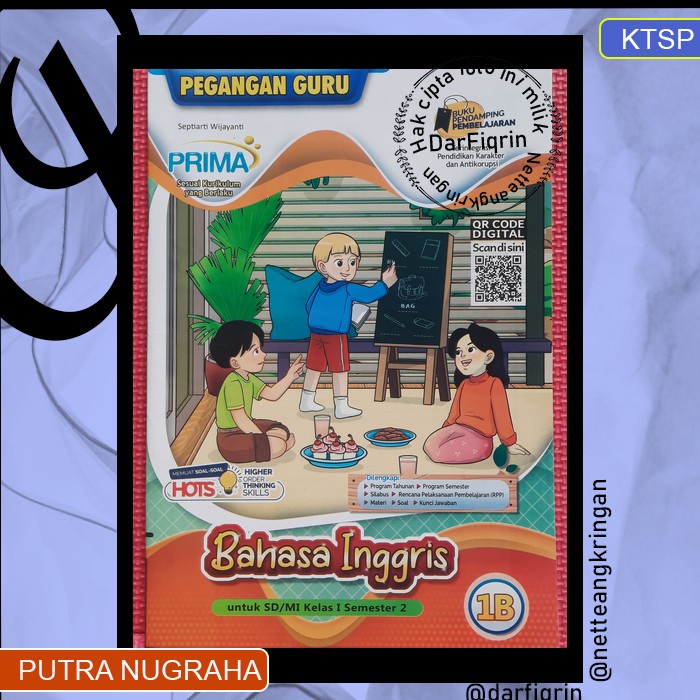 Jual Pegangan Guru Bahasa Inggris Kelas Semester Sd Mi