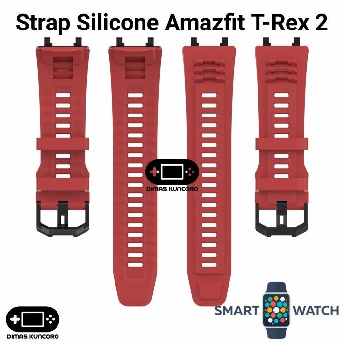 Jual Promo Strap Silicone Amazfit T Rex Silicon Tali Jam Huami Karet