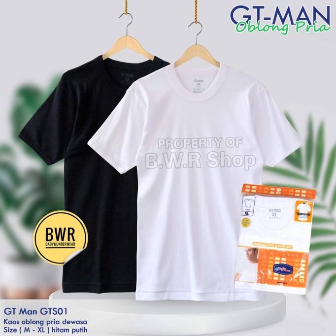 Jual OBLONG GT MAN GTS01 Kaos Dalam Pria Gt Man Pure Natural