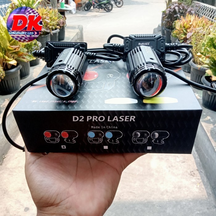 Jual Lampu Sorot Laser D Pro Bullaes Devil Eyes Sinar Putih Kuning