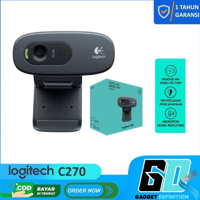 Jual Logitech Webcam C Hd Original Untuk Windows Mac Os Chrome Os