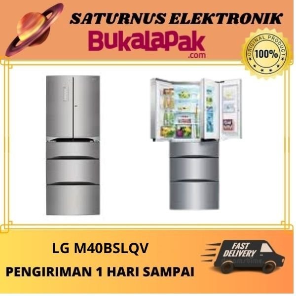 Jual Lg Gc M Bslqv Kulkas French Door Side By Side Inverter Linear