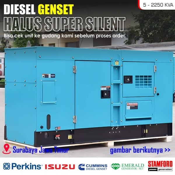 Jual Genset Ultra Silent Kva Kva Kva Kva Kva Kva