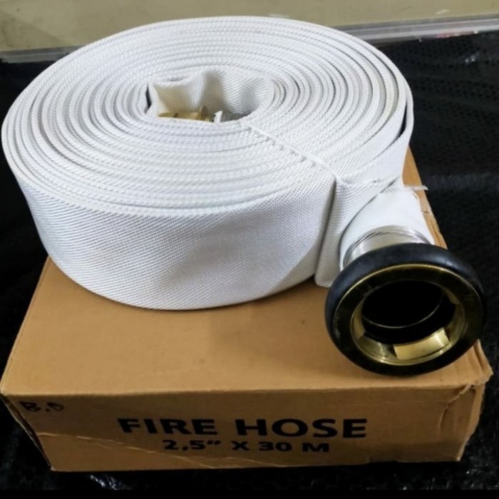 Jual SELANG PEMADAM HYDRANT FIRE HOSE KANVAS JET STAR 2 5 INCH X 20 M