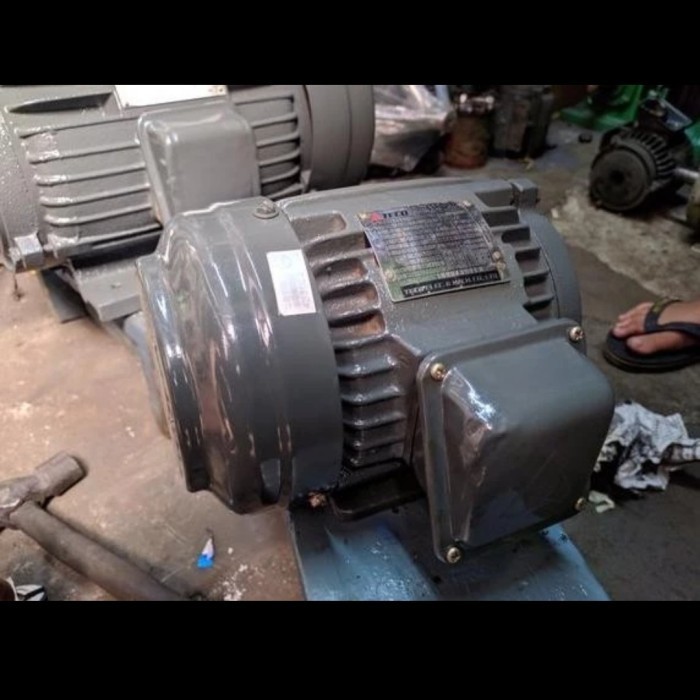 Jual Dinamo Penggerak Elektro Motor Teco Hp Phase Pole Rpm