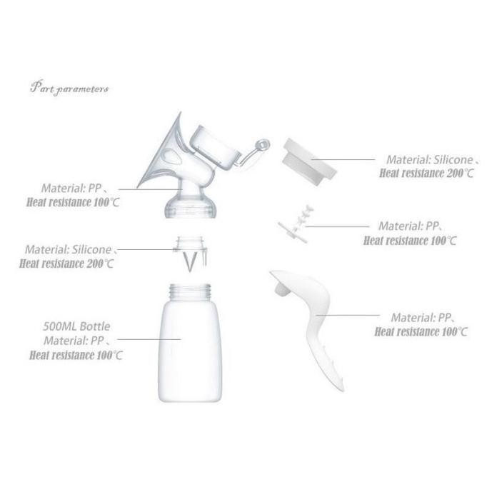 Jual Real Bubee Manual Breastpump Pompa Asi Murah Berkualitas Bpa Free