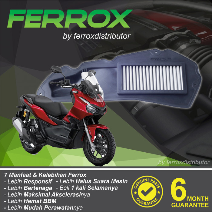 Jual FILTER UDARA FERROX HONDA ADV 160 2022 UP 4744 Shopee Indonesia