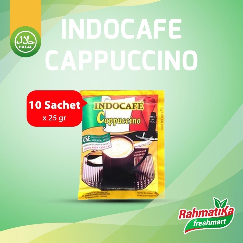 Jual Indocafe Cappuccino Sachet X G Shopee Indonesia