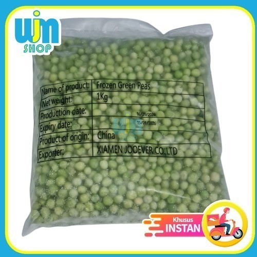 Jual Frozen Green Peas 1kg Kacang Polong Beku Shopee Indonesia